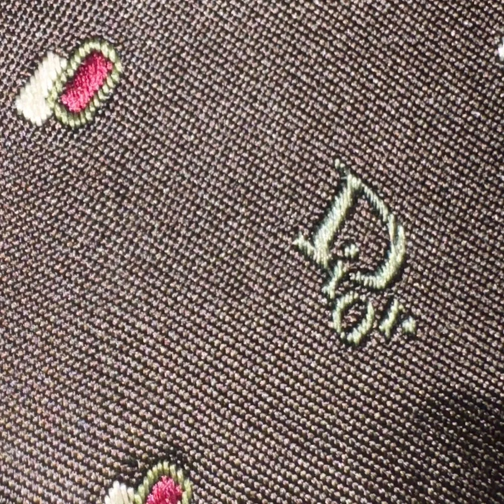Christian Dior men’s Browns necktie